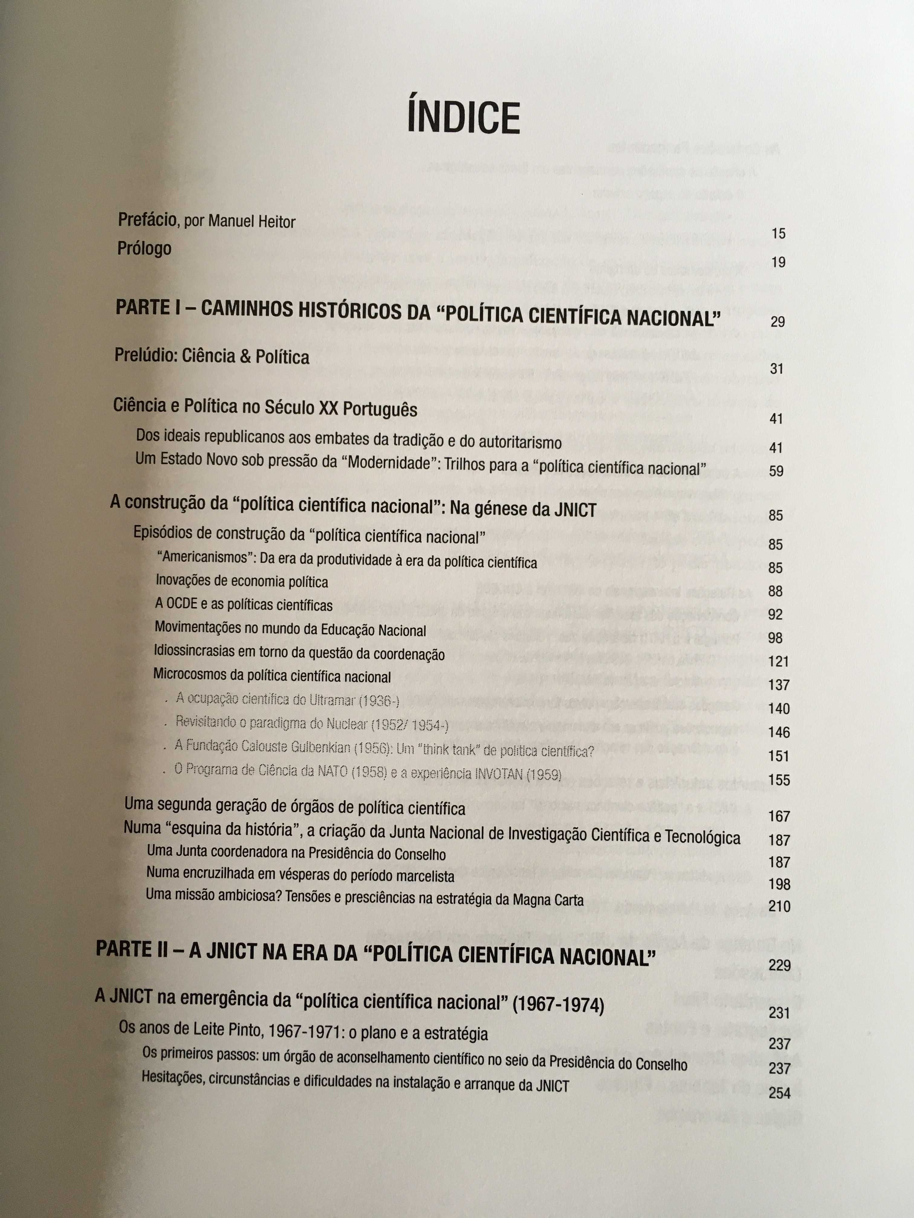 Da Organização da Ciência à Politica Cientifica em Portugal