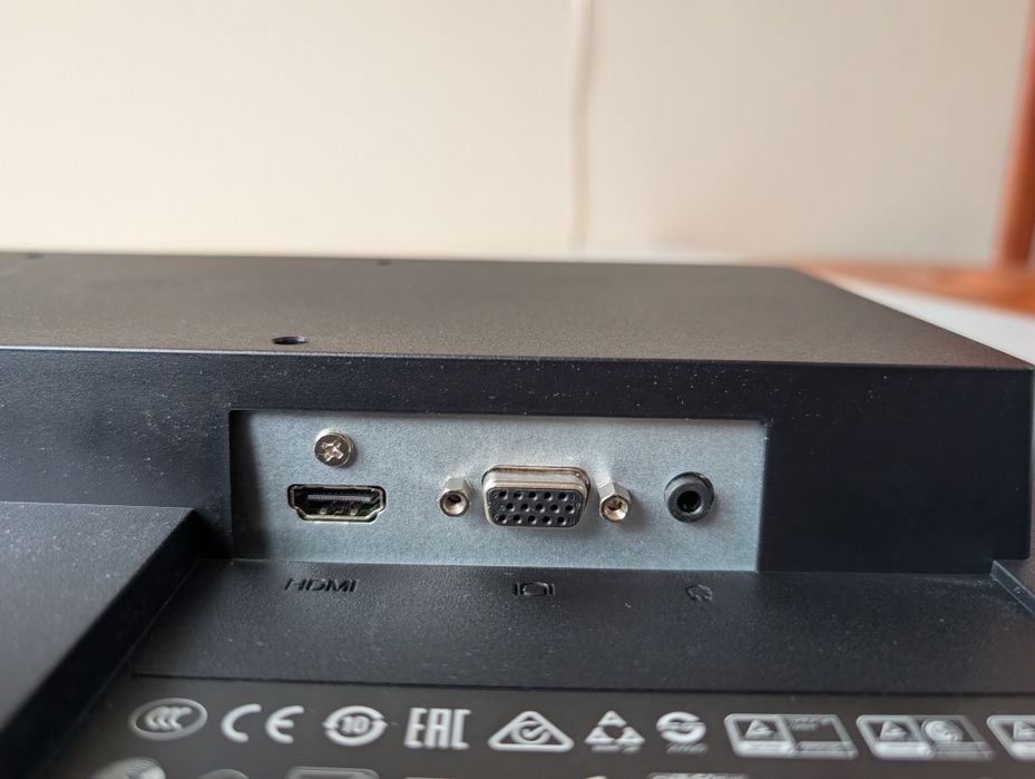 Монітор Lenovo D24-20/FHD/LED/IPS/Тонкі рамки/60Hz/W24"/Гарний стан