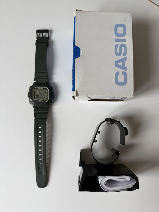Чоловічий годинник casio f108wh military green