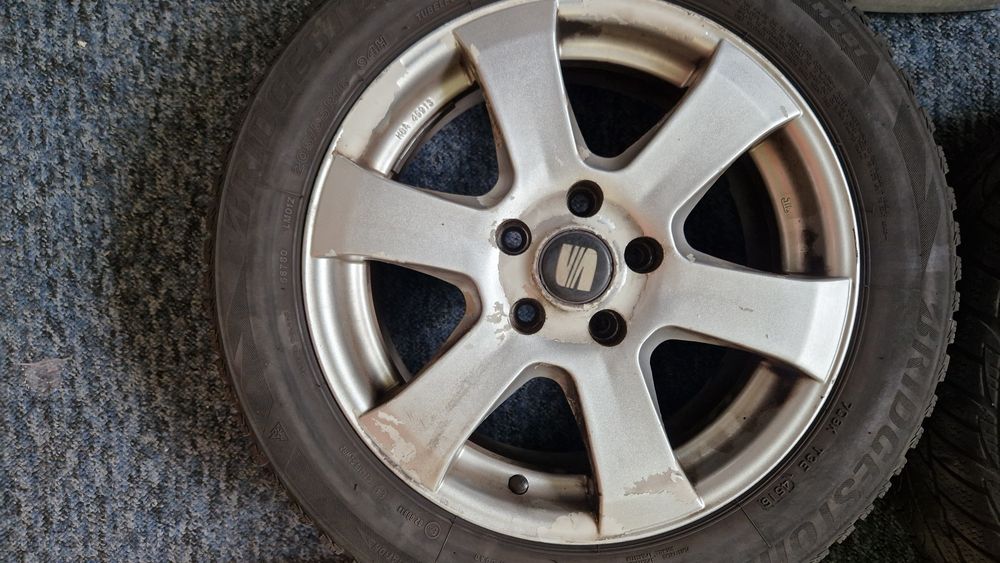 Alufelgi z oponami zimowymi 5x112