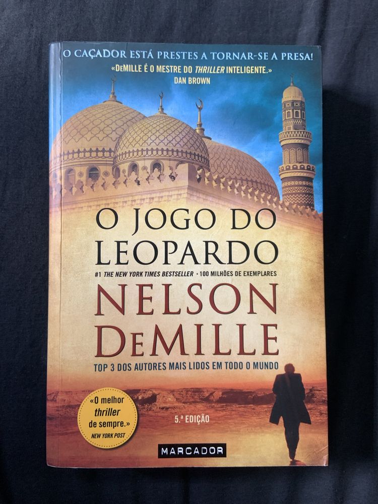 Livro “O Jogo do Leopardo”, de Nelson DeMille