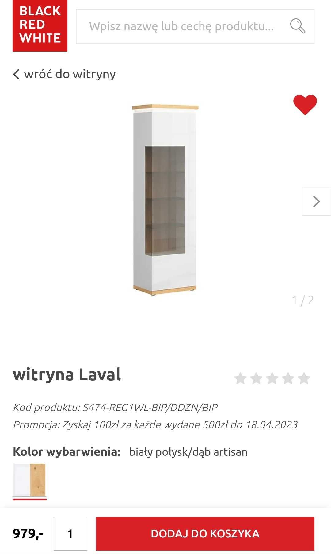 Witryna Laval BRW