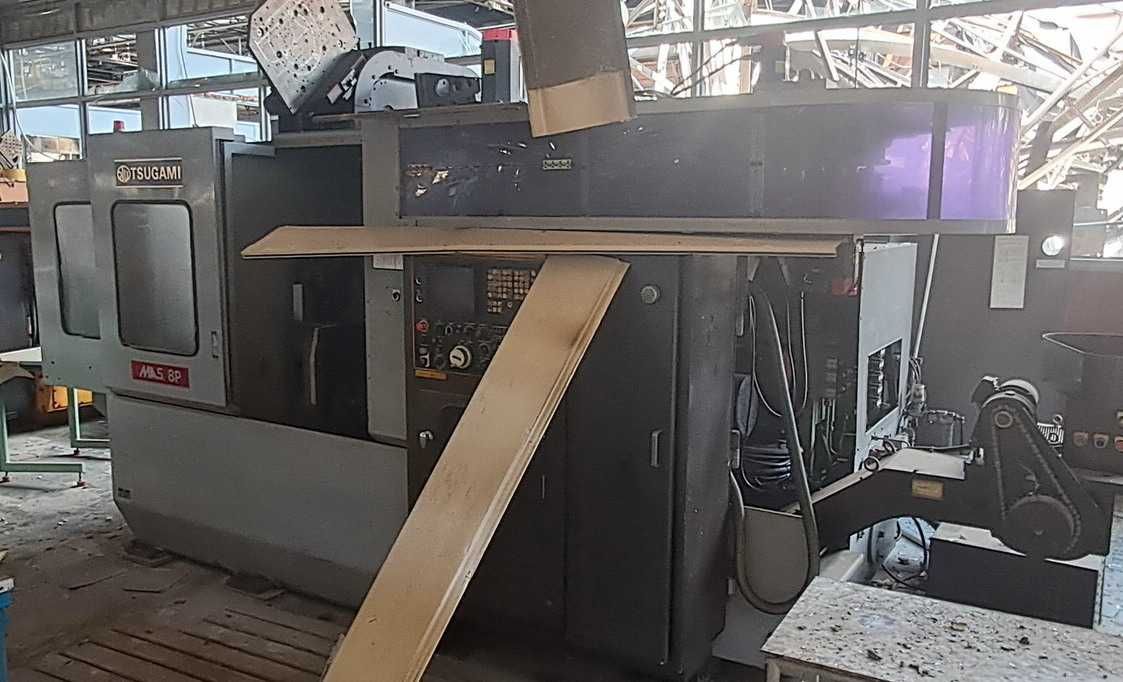 Горизонтальный центр обработки с ЧПУ  TSUGAMI MA5-8p