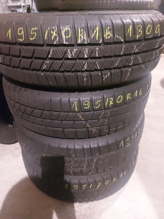 Opony 195/70 R16 zima Continental  Crosscontact 195/70/16 bieżnik 7,4