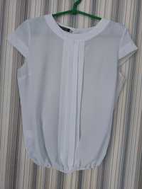 Класика легка блуза (Біла чорна м'ятна фіолетова)