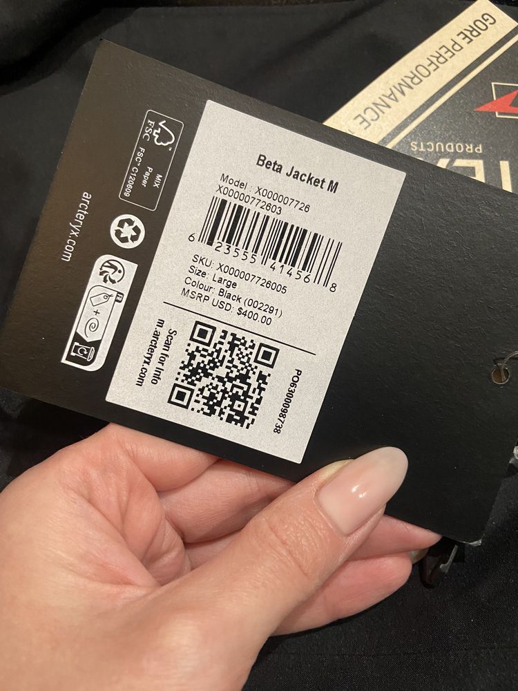 Arc’teryx Beta Jacket M