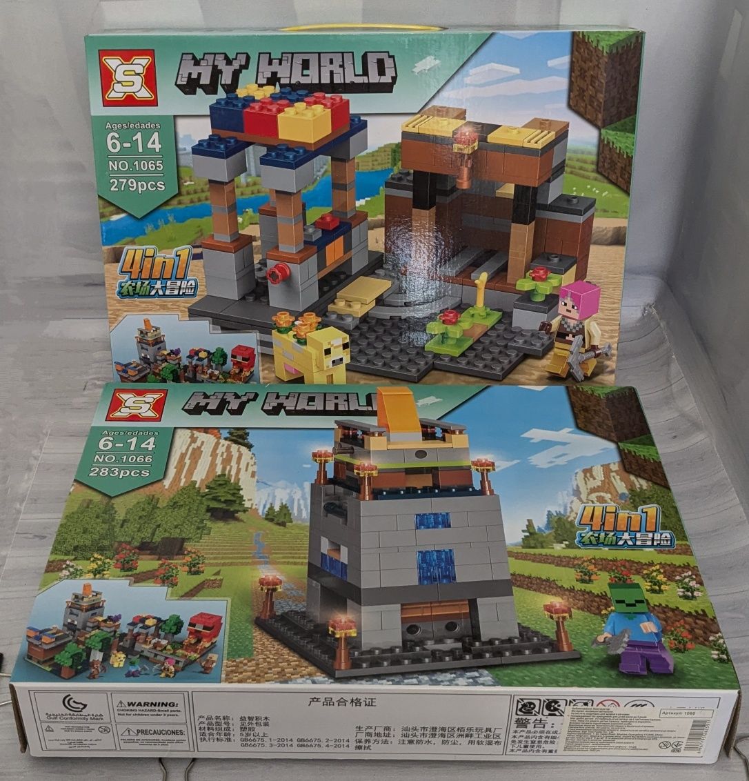 Лего майнкрафт, Lego Minecraft , my world,  конструктор