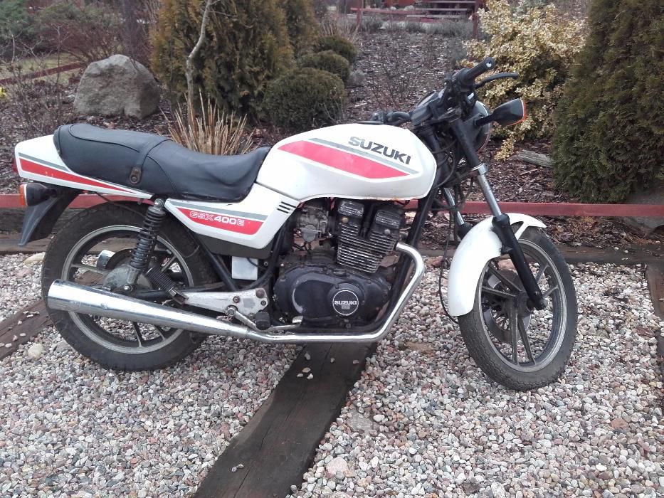 suzuki gsx400 gsx 400 silnik lagi koło felga tarcza wahacz części