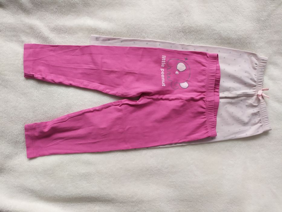 Legginsy, spodnie dziewczęce rozm 92