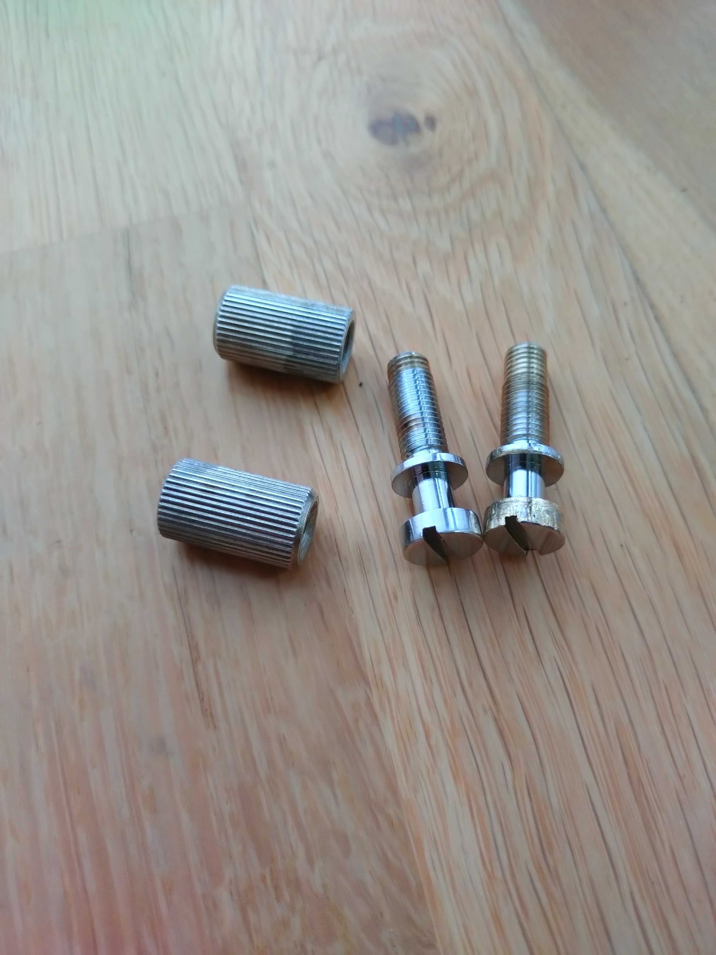 Strunociąg, Stop bar, tail piece, mostek, Gibson Les Paul 2012, chrom.