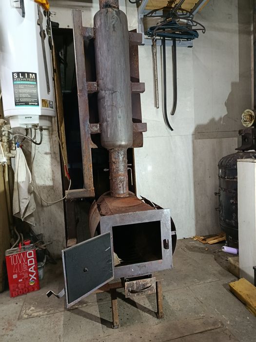 Буржуйка грубка для гаража