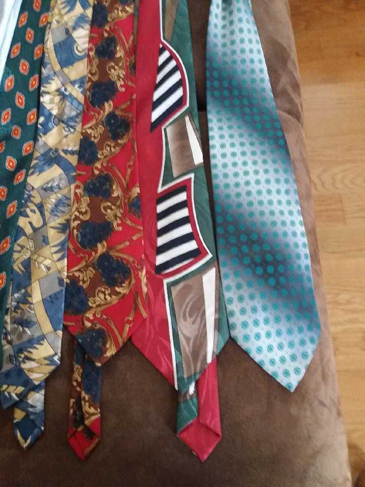 krawaty kolorowe 7 szt