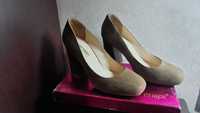 Туфлі жіночі шкіряні замшеві Fashion Pymes 39 розмір