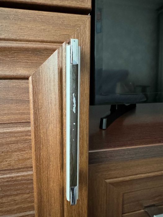 Деревʼяний сервант (стінка): пенал+комод+сервант+відкриті полиці