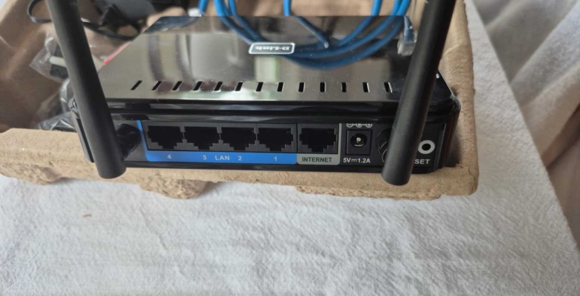 router wifi d-link dir 615 (nowy)