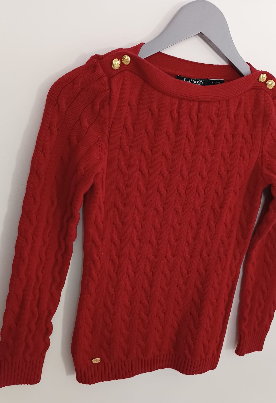 Sweter warkocz Polo Ralph Lauren