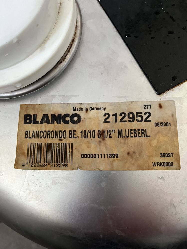 Zlewozmywak stalowy, firmy Blanko