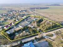 Hale produkcyjne na 2 ha działce z domem 350 M kw.