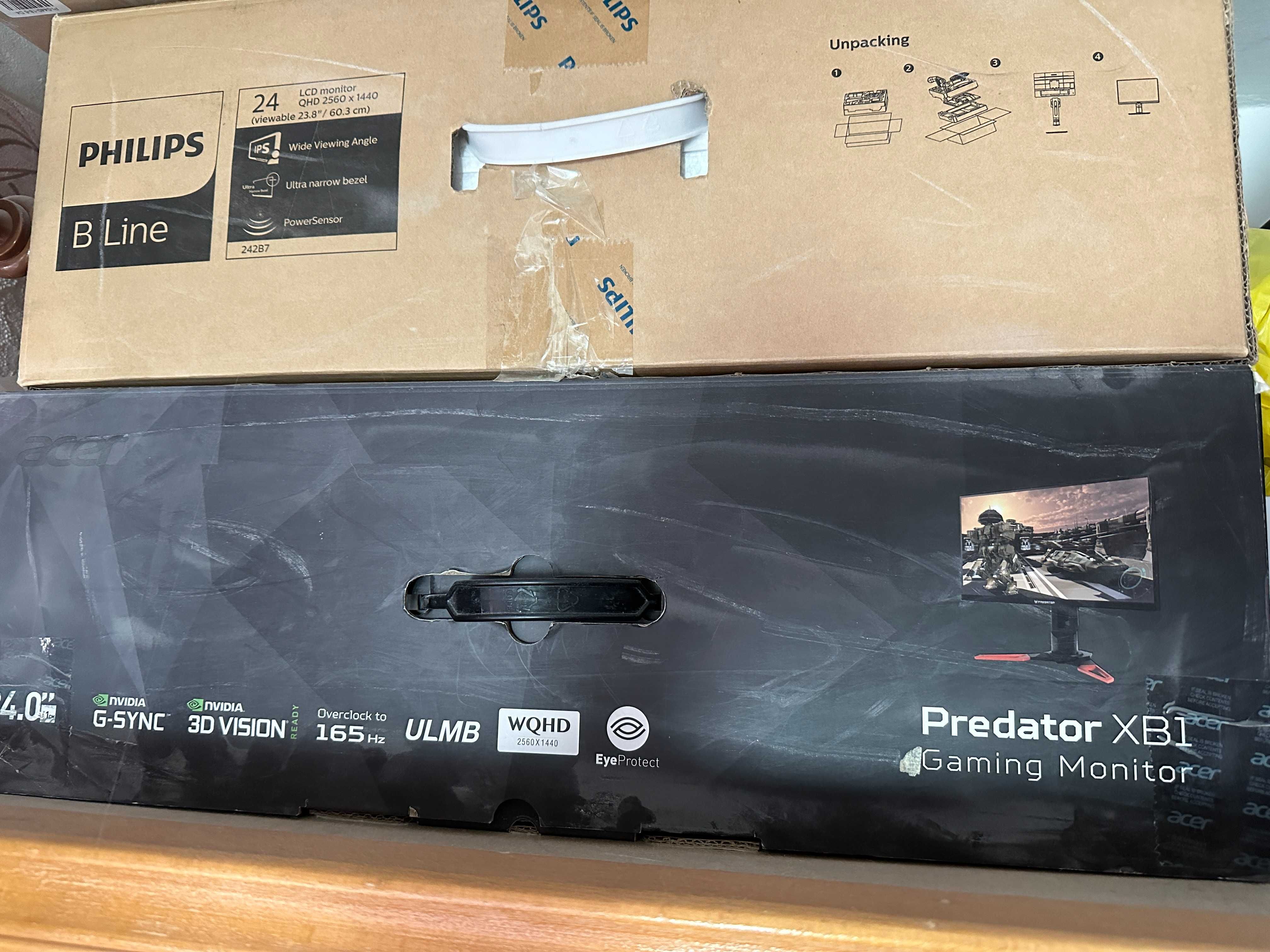 Игровой Монитор 24" Acer Predator XB241YUbmiprz
