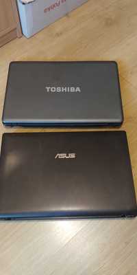 2 LAPTOPY Asus i Toshiba 15,6"