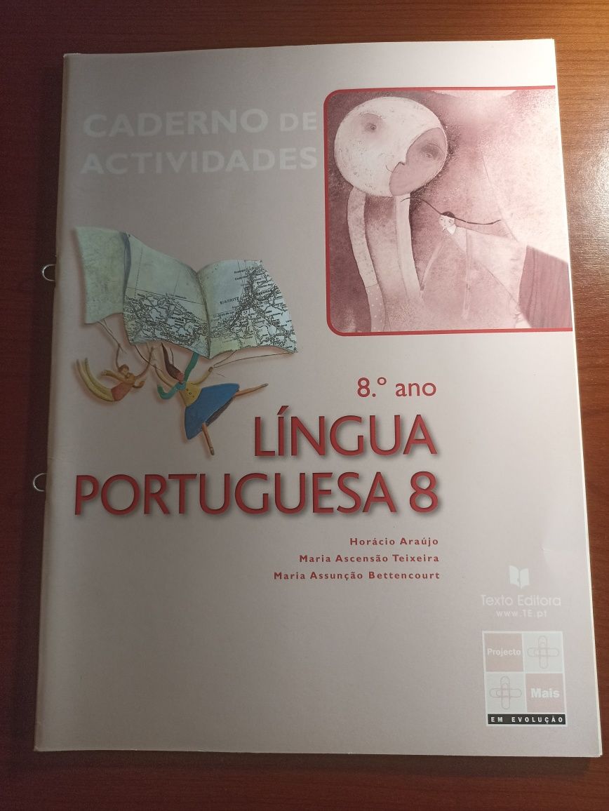 Caderno de atividades "Língua Portuguesa"-8°ano
