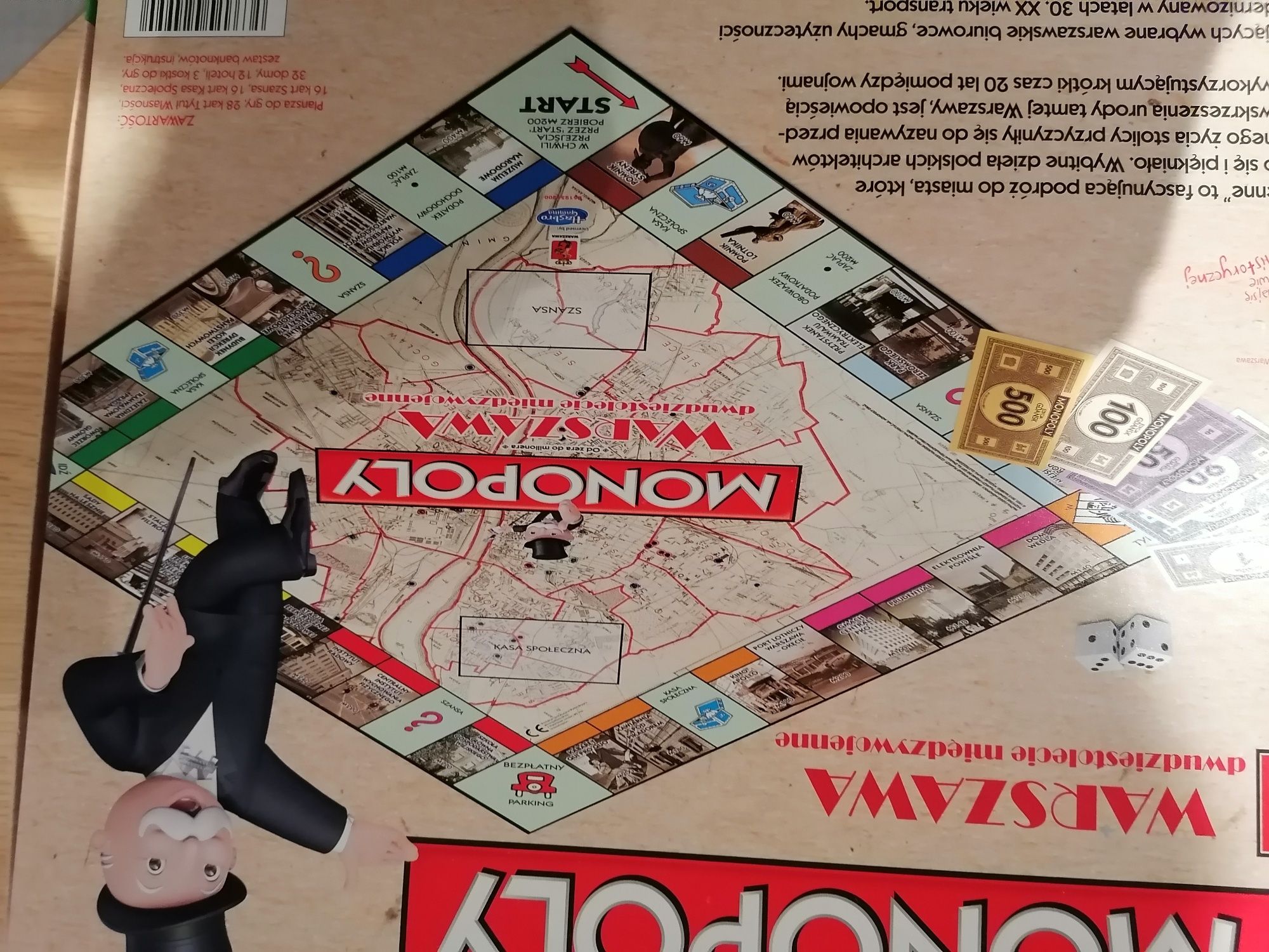 Monopoly Warszawa dwudziestolecie międzywojenne