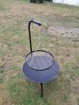 Palenisko ogrodowe z rusztem grilowym  55cm lub 65cm