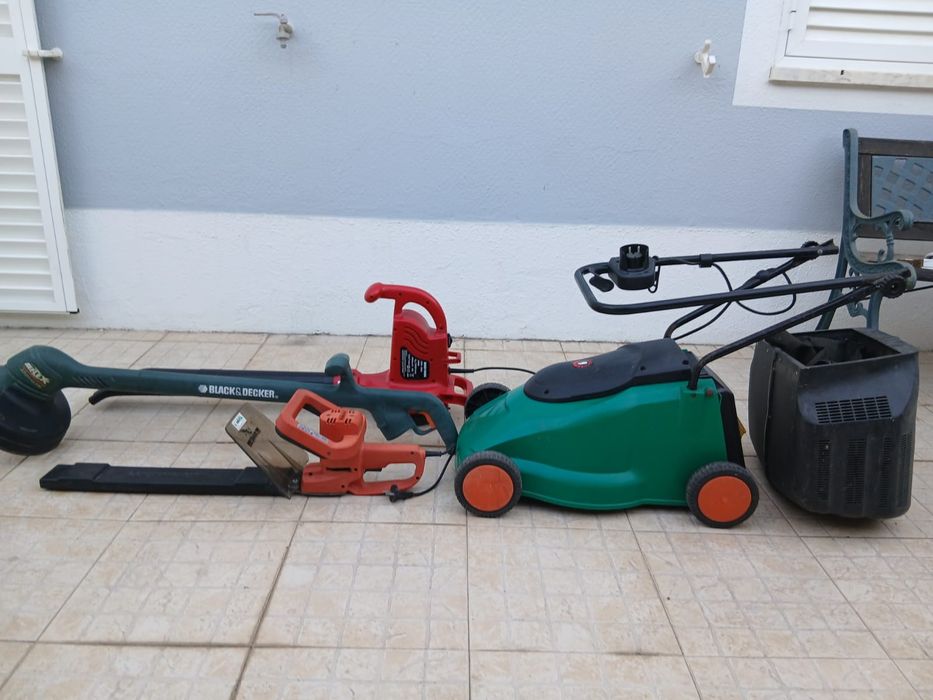 Conjunto de Jardinagem (Corta Sebes, Soprador e Corta Relvas)