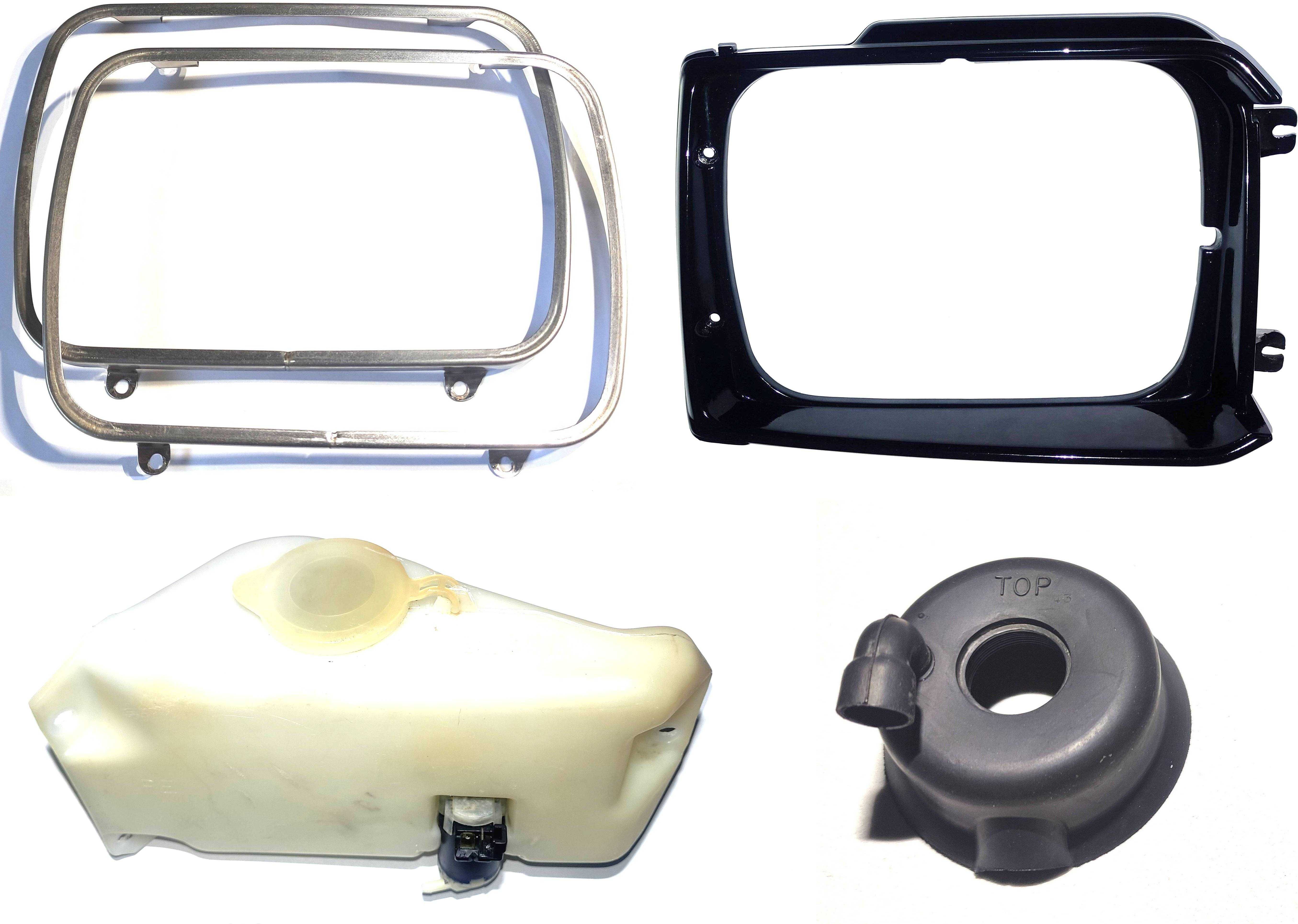 Aros Suportes Borrachas Farolim Traseiro Resguardo Toyota Starlet KP61