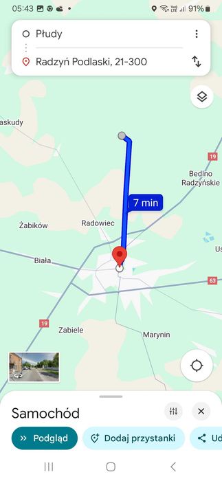 Sprzedam działkę siedliskową Płudy
