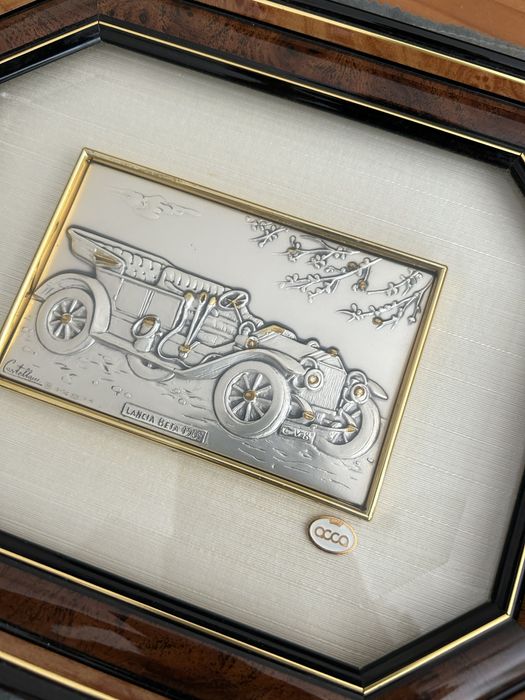 Quadro em Prata autenticado da Acca