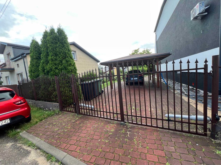 Płot metalowy 22 metry