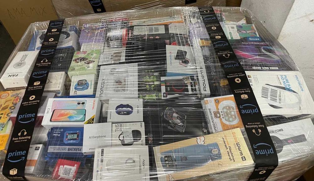 Палети з дрібною електронікою