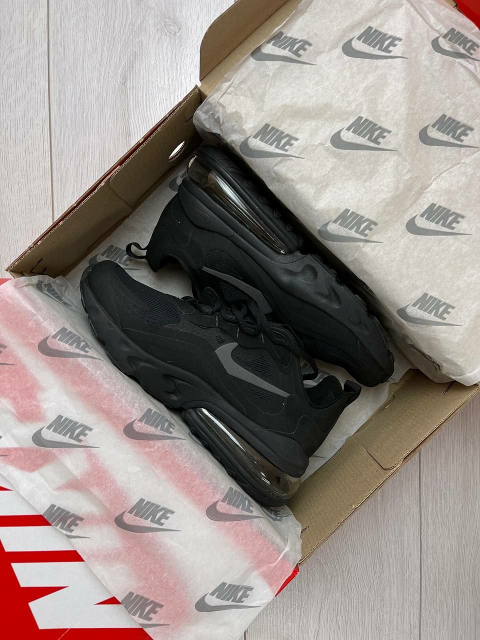 Nike Air Max 270 react black/Мужские кросовки/Чоловічі кросівки/найк