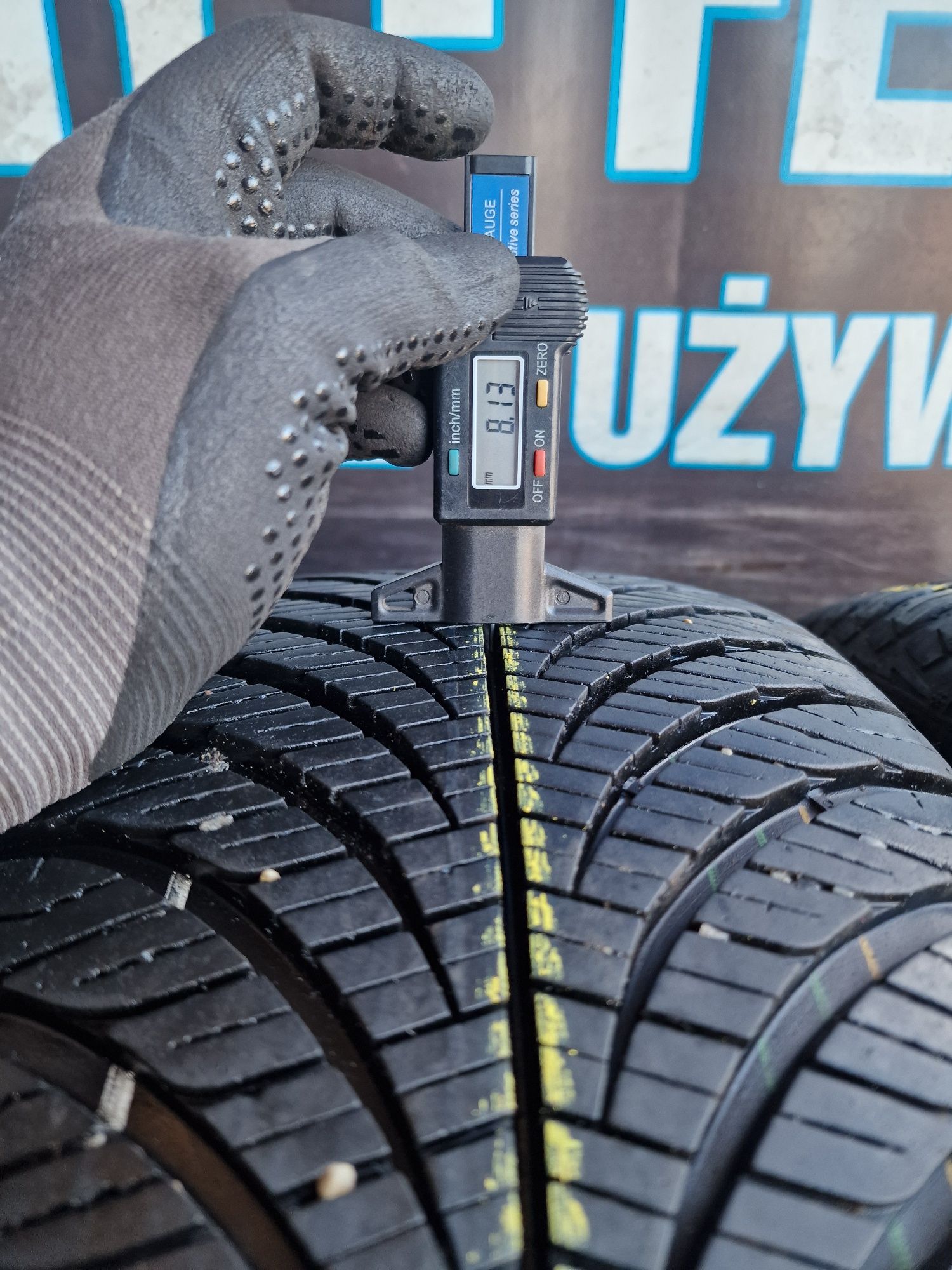 Opony Całoroczne 215/55/17 Goodyear Komplet 8mm 2021rok