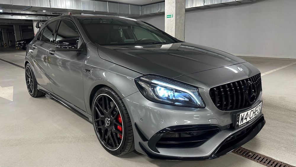 Mercedes-Benz Klasa A Salon PL, Niski przebieg, Doskonały Stan, Aero/Race/AMG Ride