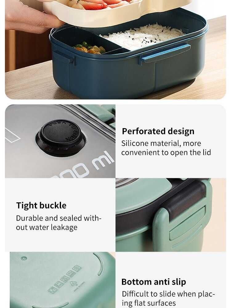 Solidny Pojemnik Na Obiad Żywność Lunchbox