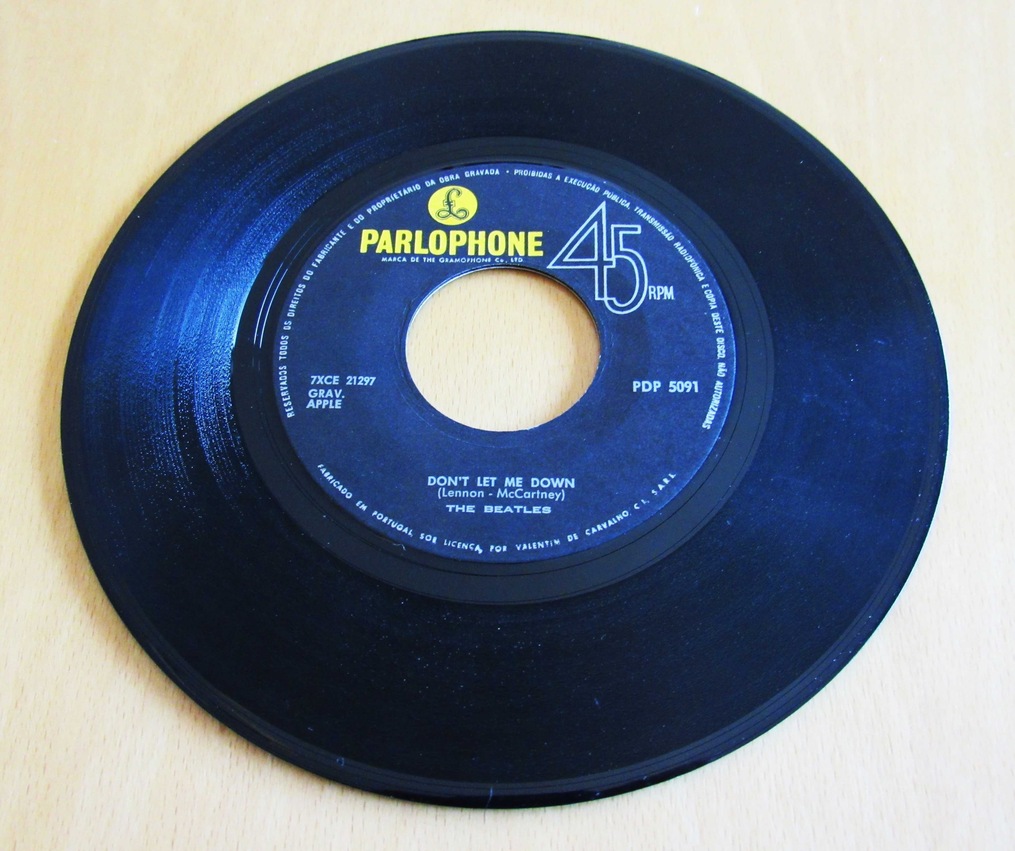 The Beatles "Get Back", Single, Portugal