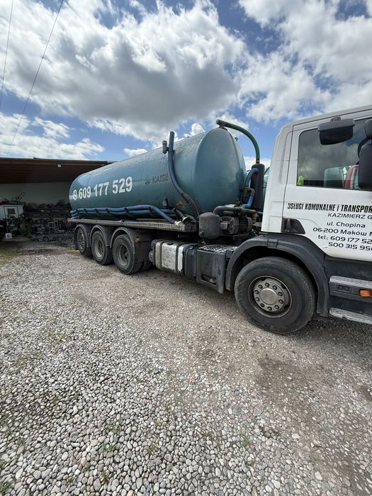 Scania szambiarka beczka asenizacyjny 8x4