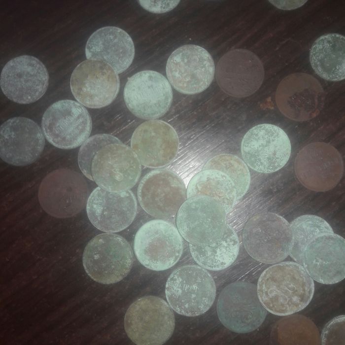 Монета 1/2 1912год -1913год40штук