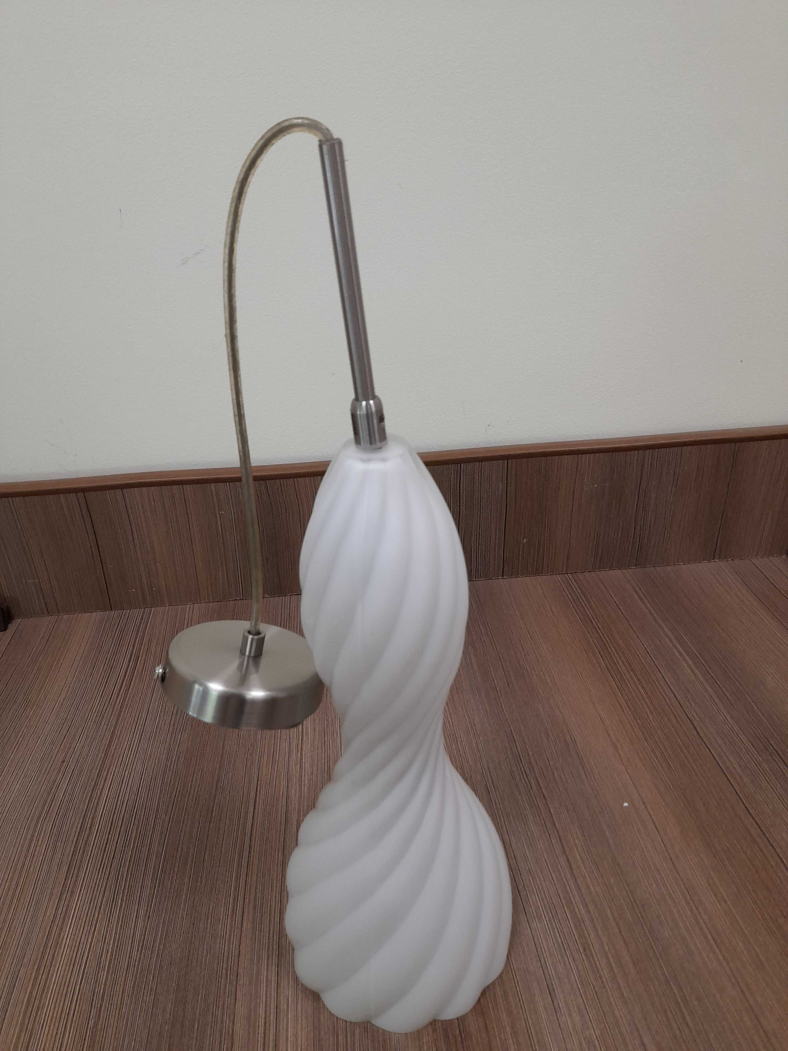 Lampa wisząca – nowoczesna, szklana – 5 sztuk super cena