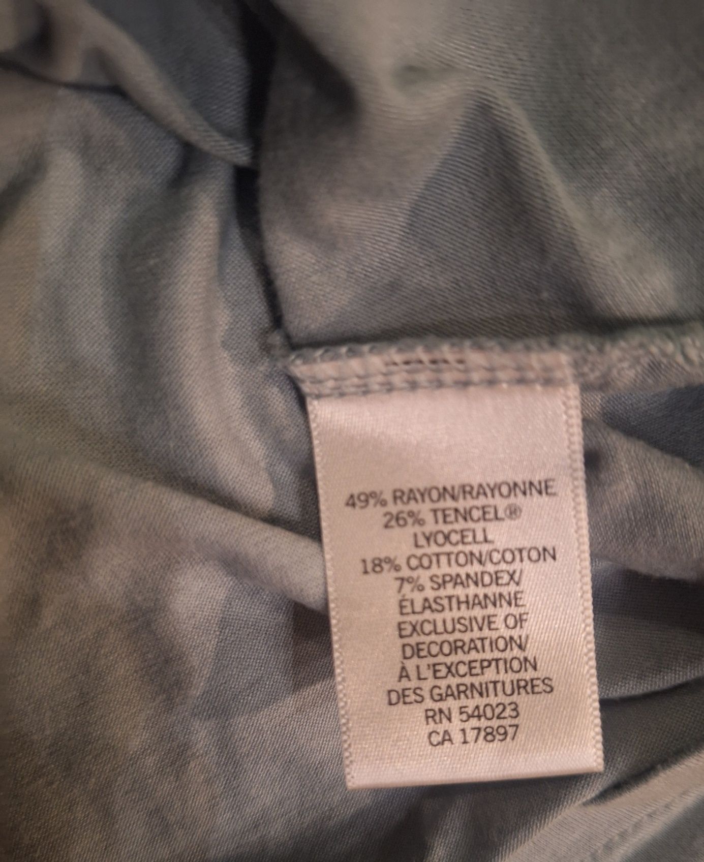 Bluzka damska z krótkim rękawem marka Banana Republic rozmiar L/XL