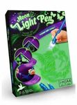 Набор креативного творчества Danko Toys "Neon light pen" Кот, Сова Укр