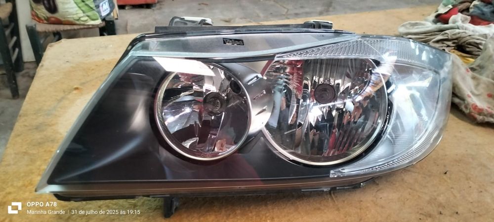 BMW E90 farol frt Esq. Halógeno (Valeo BMW)