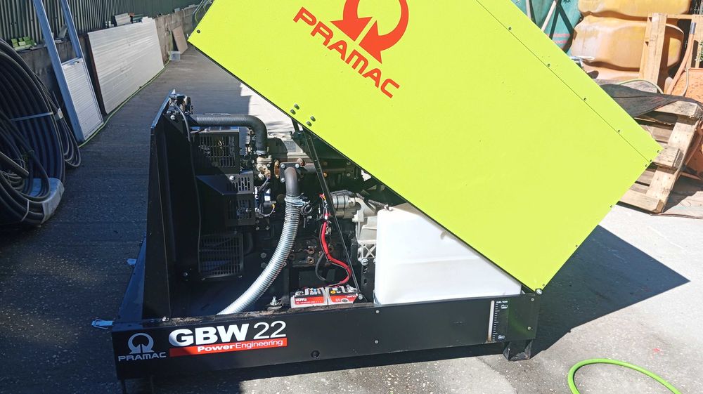 Gerador insonorizado Pramac 20 kva novo