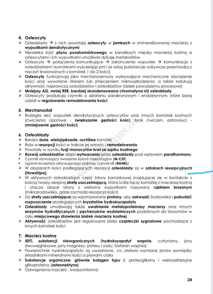 Notatki Histologia Junqueira Medycyna Lekarski