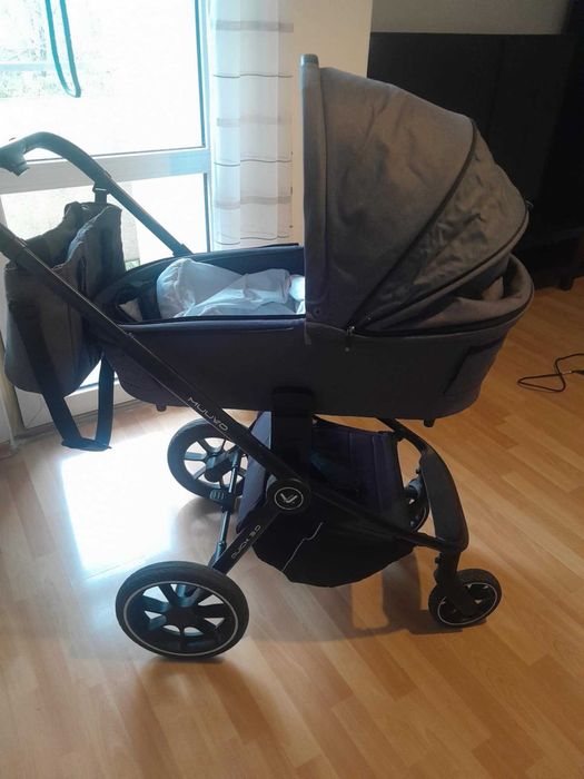 Muuvo Quick 3.0 XL plus łóżeczko IKEA z materacem Oeko-Tex