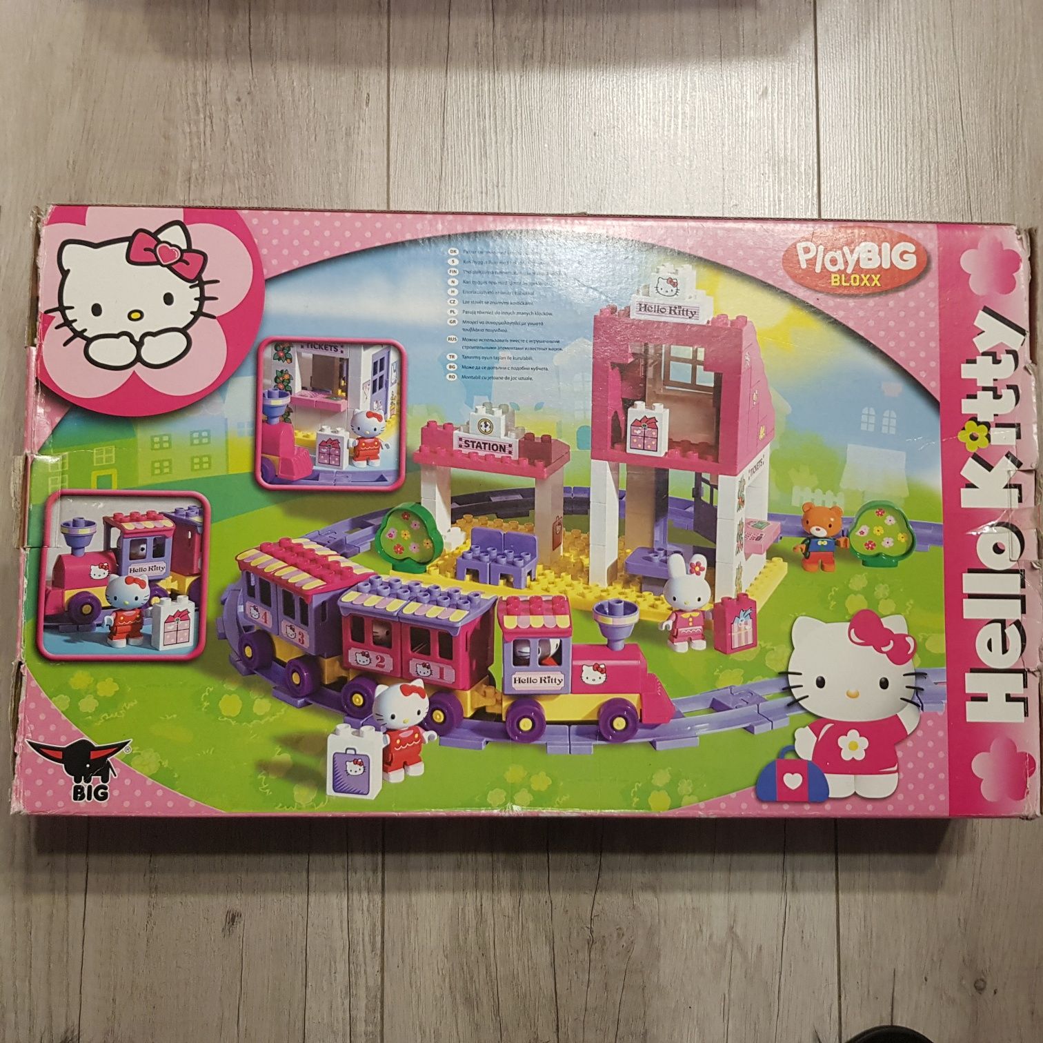 Klocki playbig bloxx hello kitty pociąg