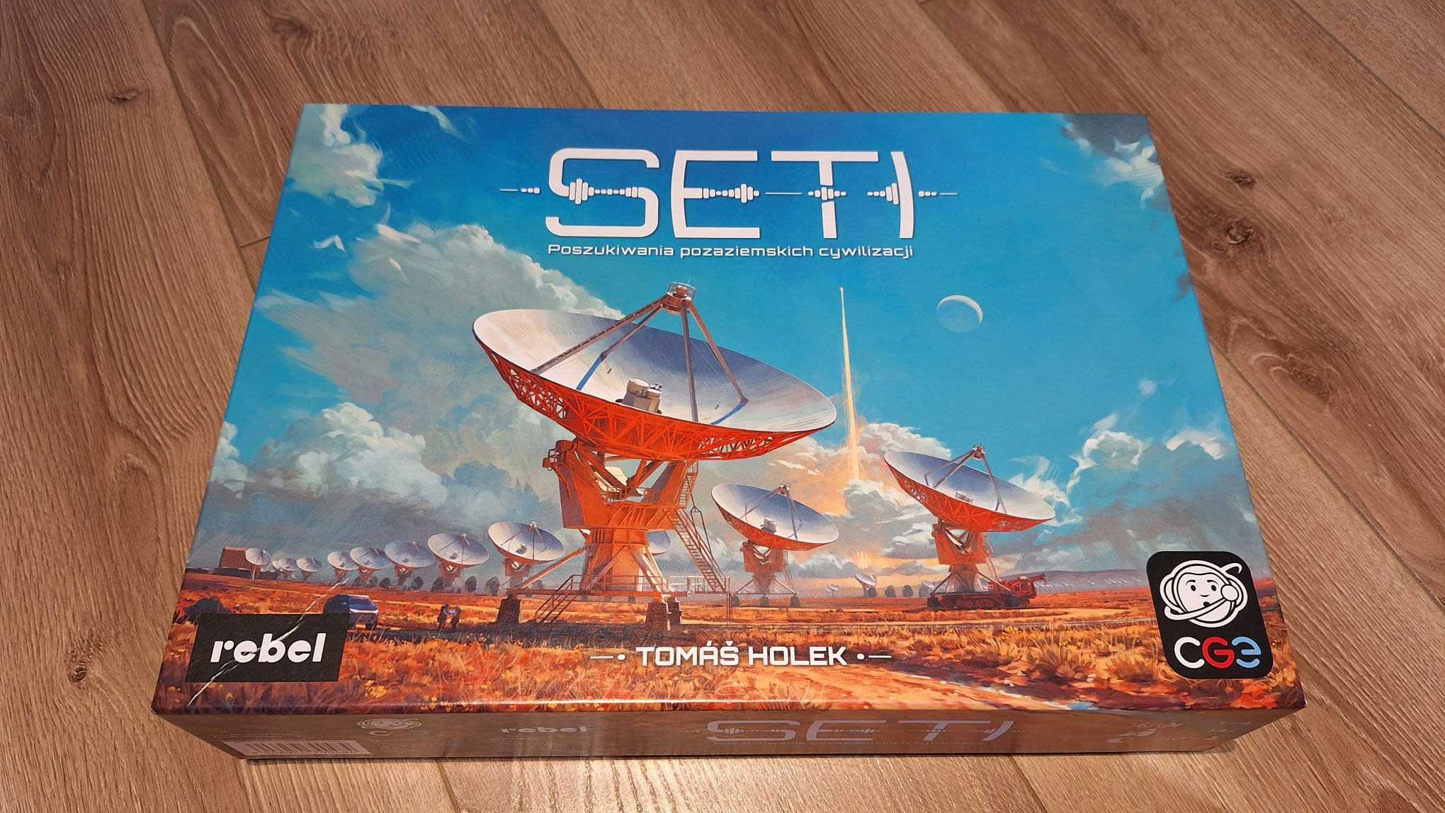 Seti - gra planszowa + koszulki + pudełka na żetony