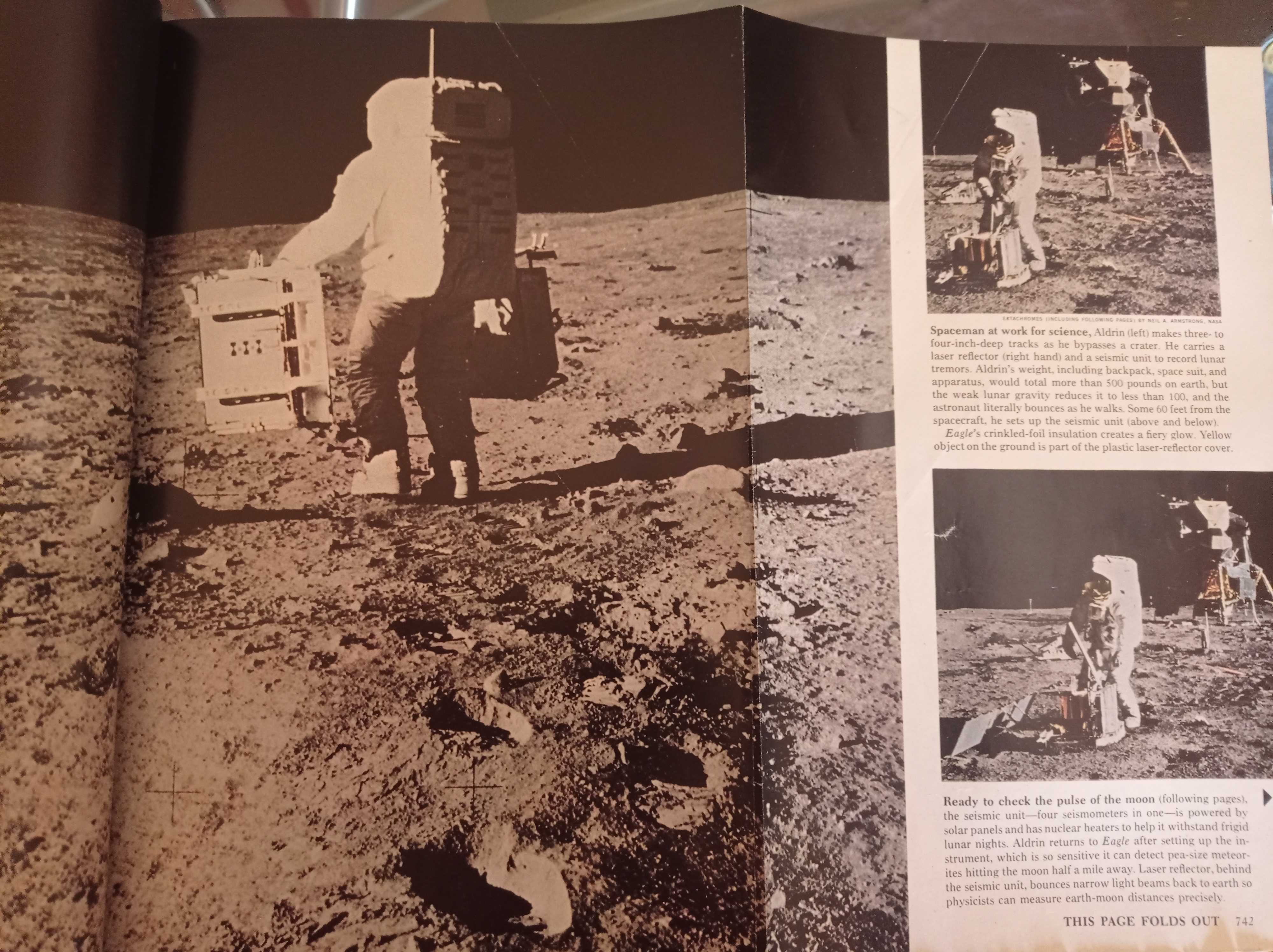 National Geographic 1969 First Explores on the Moon